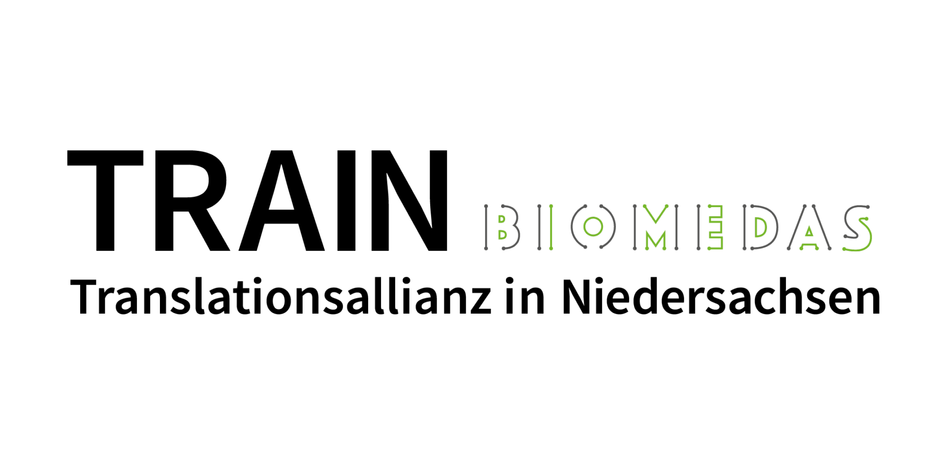 TRAIN Biomedas Logo 2 Querformat